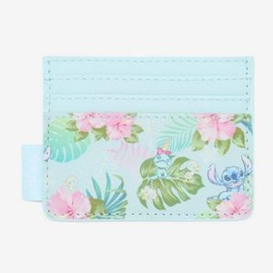 💙🌿 Loungefly Disney Lilo & Stitch Tropical Friends Cardholder
